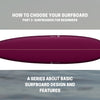 How to choose your surfboard Part 2 – Choosing your surfboard as a beginner.