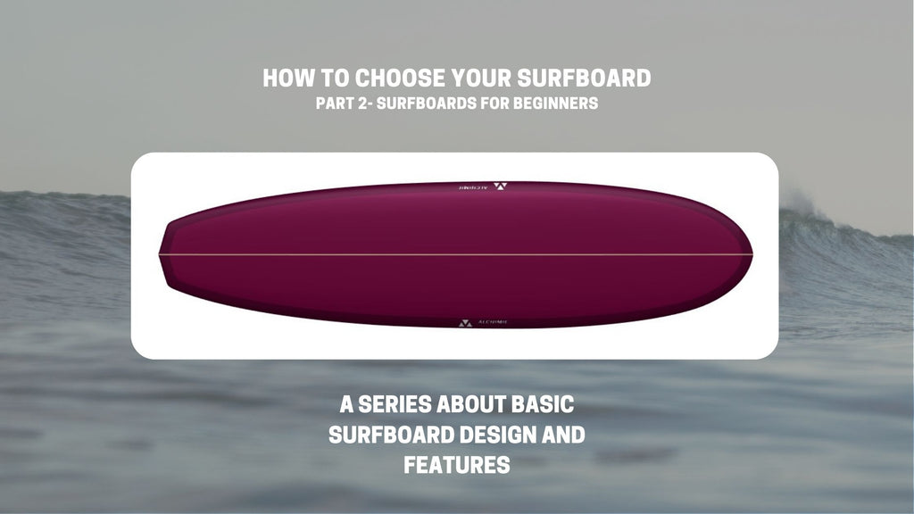 How to choose your surfboard  Part 2 – Choosing your surfboard as a beginner.