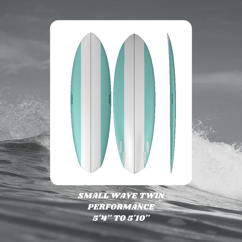 Small wave performance surfboards for montreal and Canada